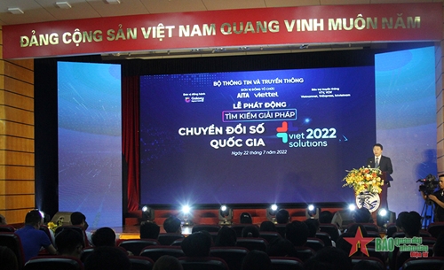 Cuộc thi “Tìm kiếm giải pháp Chuyển đổi số Quốc gia - Viet Solutions” năm 2022